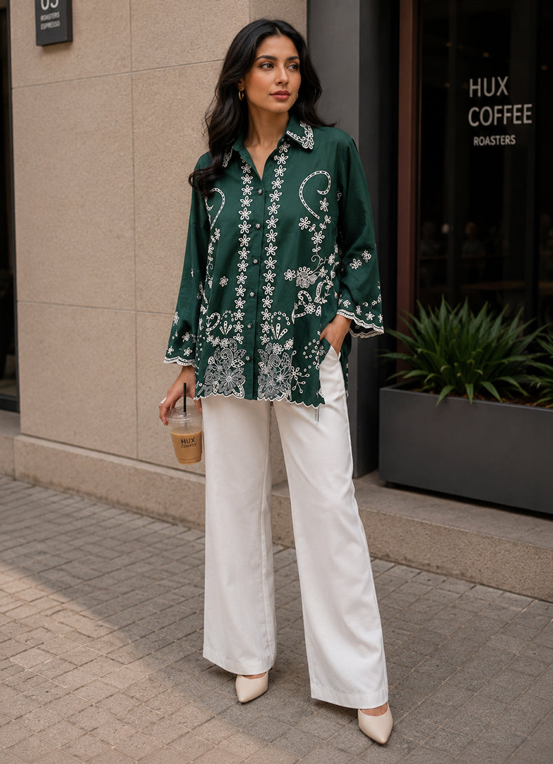 Embroidered Top