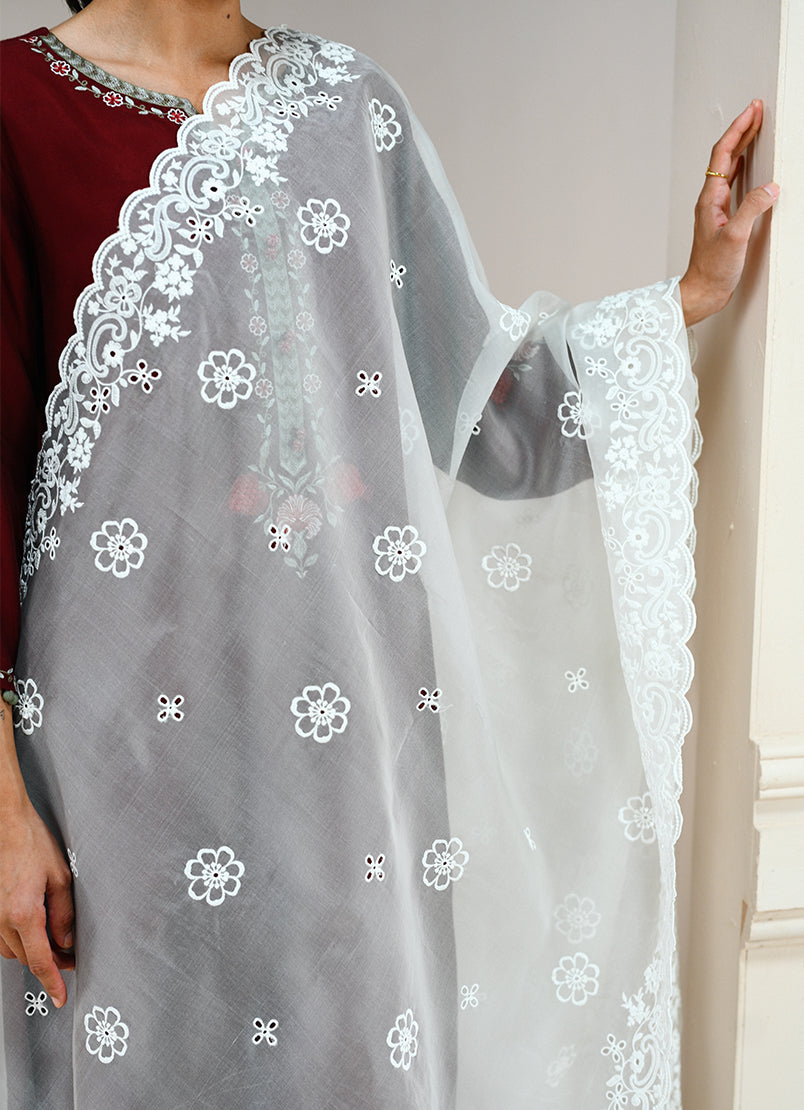 Embroidered Dupatta