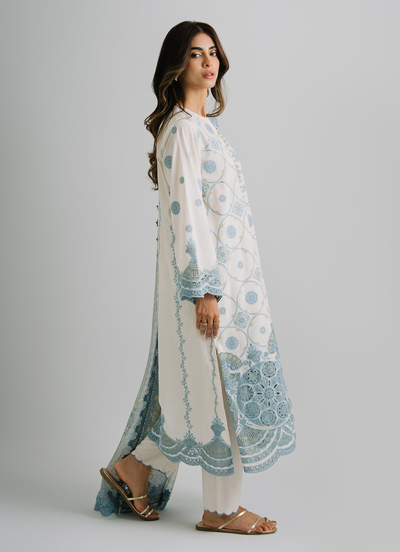 3 PC Embroidered Suit