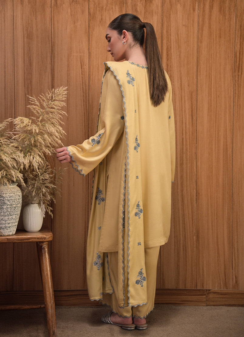 3 PC Embroidered Suit