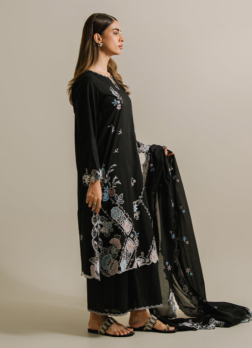 3 PC Embroidered Suit