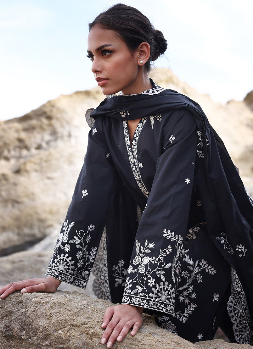 3 PC Embroidered Suit