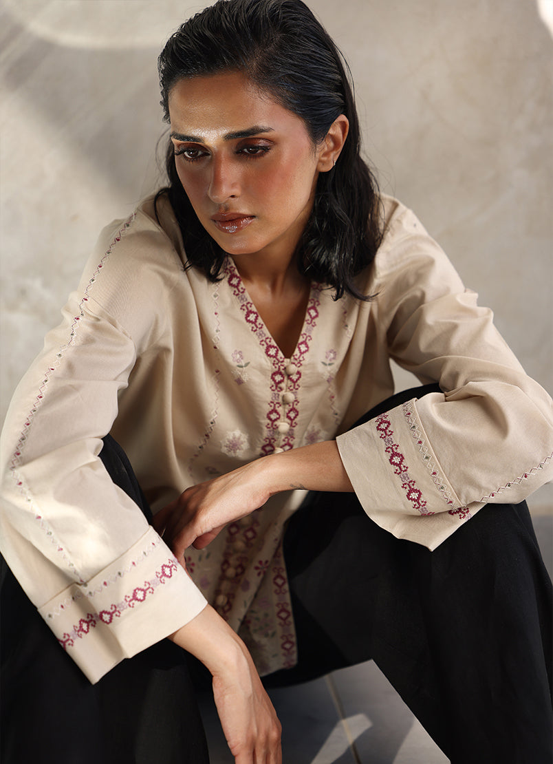 Embroidered Top