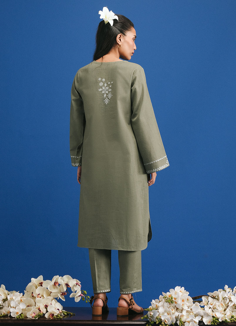 Cross Hatch Embroidered CO-ORD Set