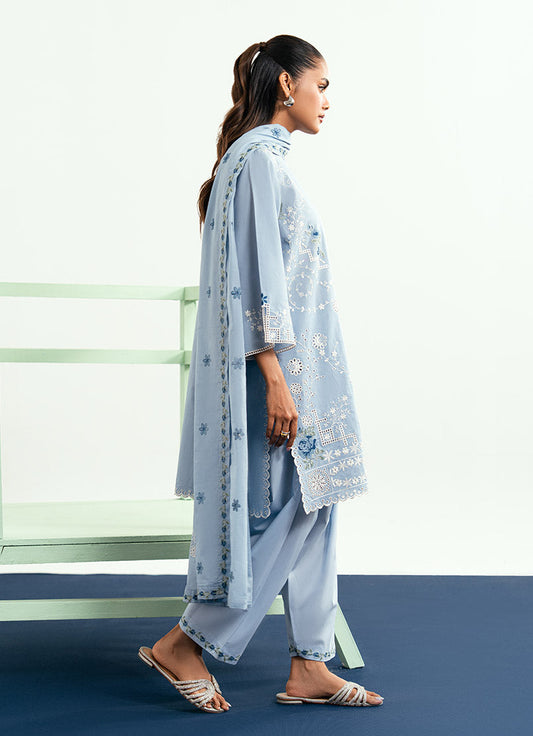 Embroidered 3 PC Suit