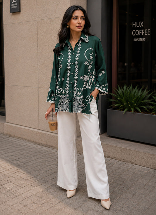 Embroidered Top