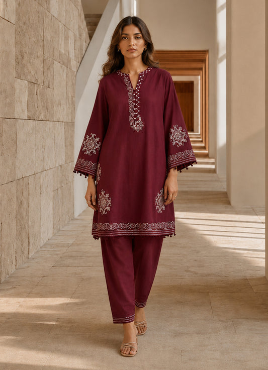 Embroidered CO-ORD Set