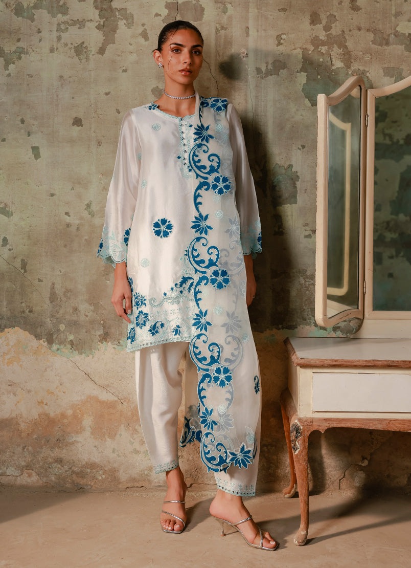 Embroidered 3 PC Suit