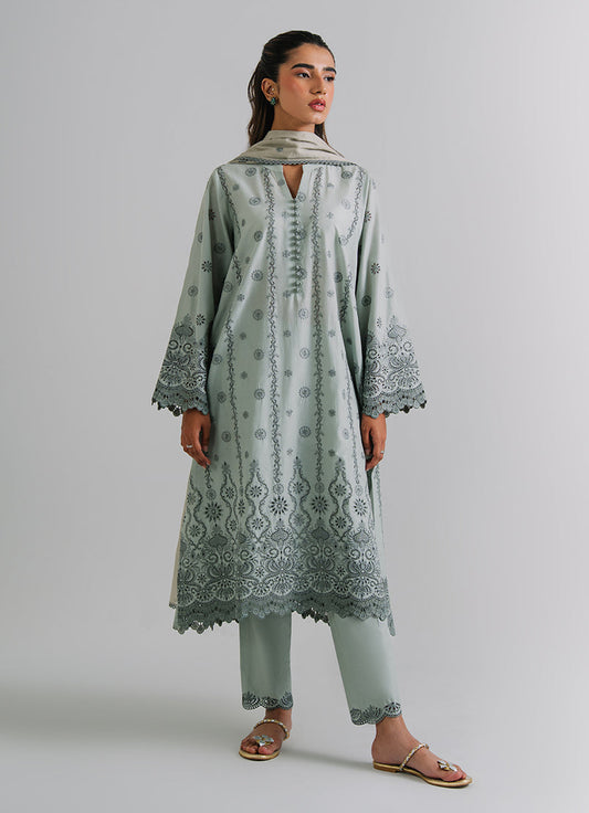 3 PC Embroidered Suit