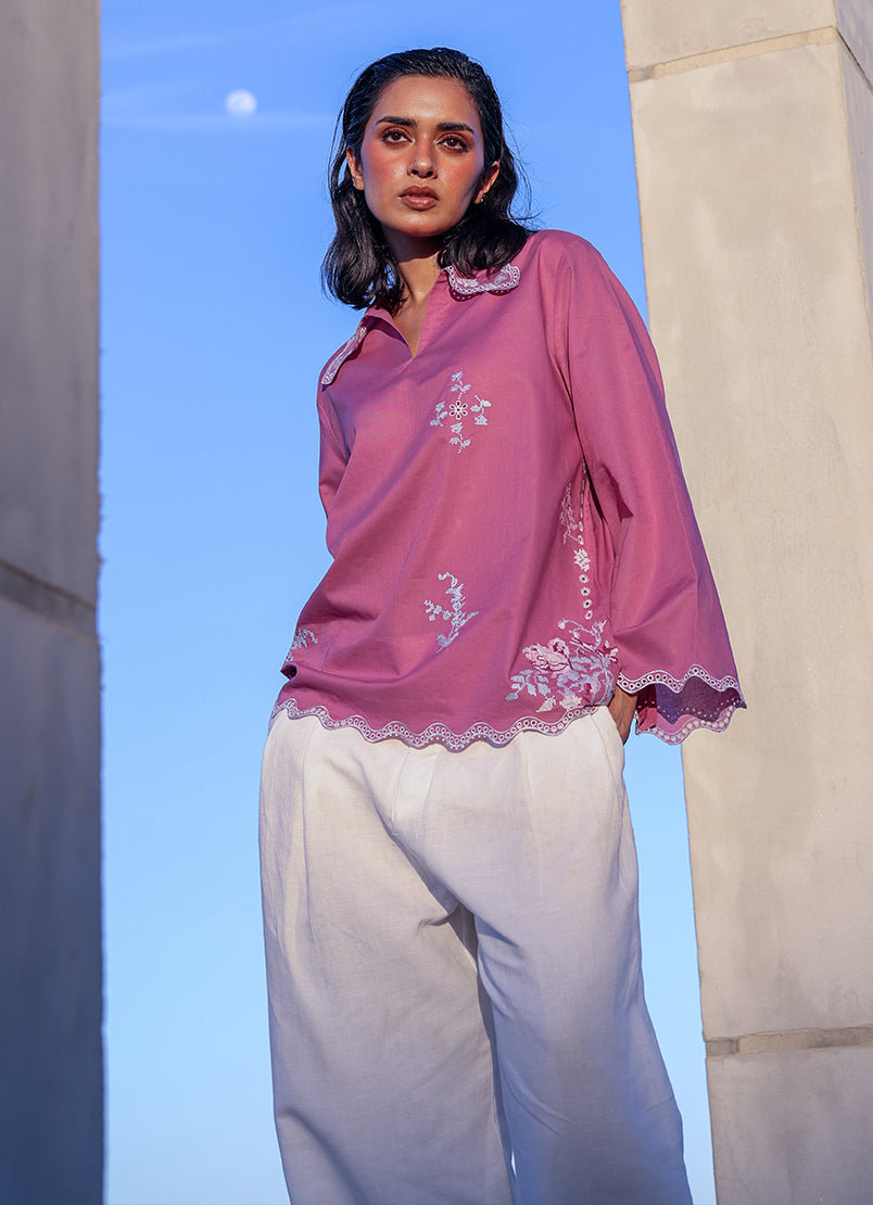 Embroidered Top
