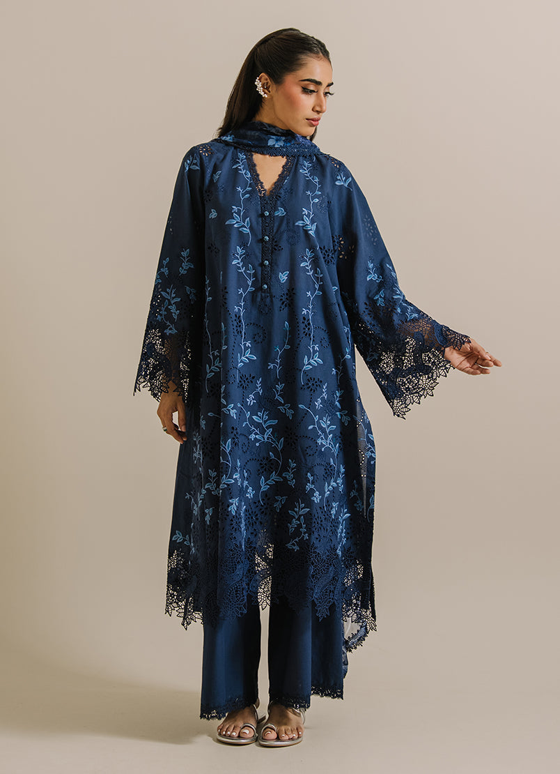 3 PC Embroidered Suit