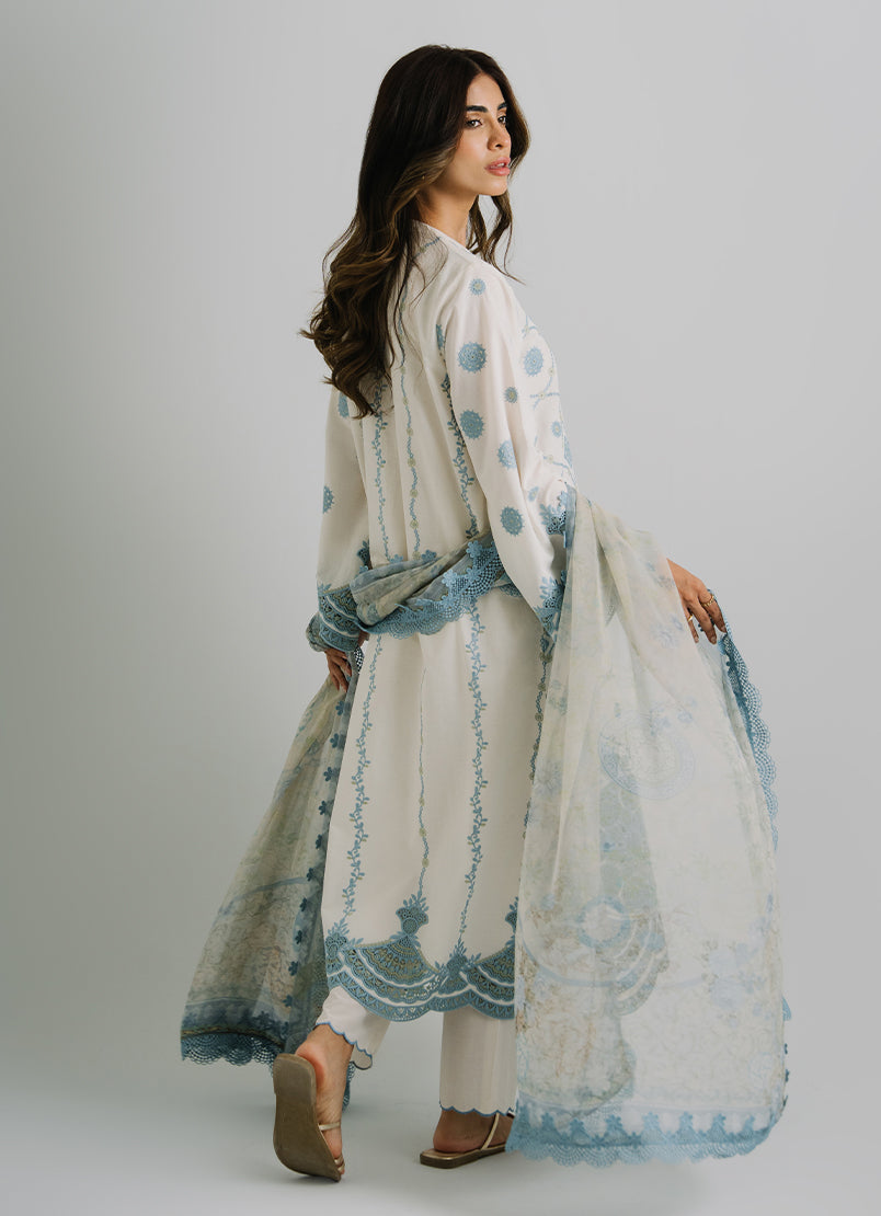 3 PC Embroidered Suit