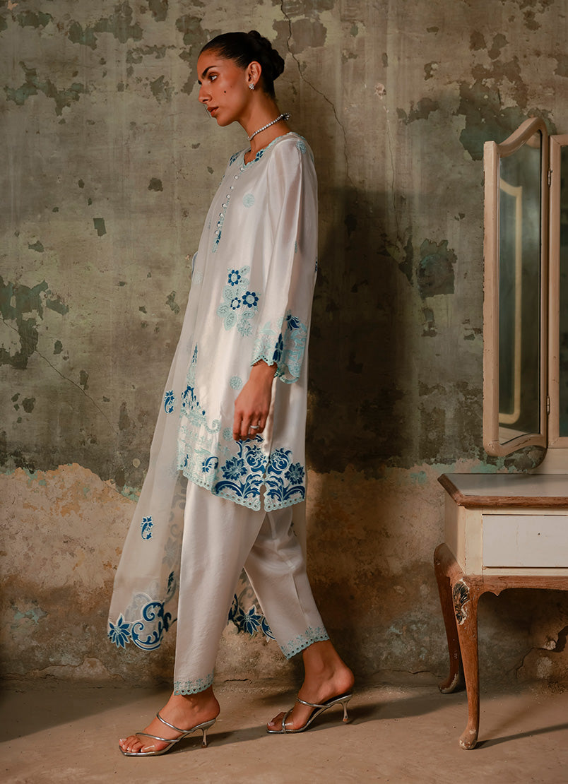 Embroidered 3 PC Suit