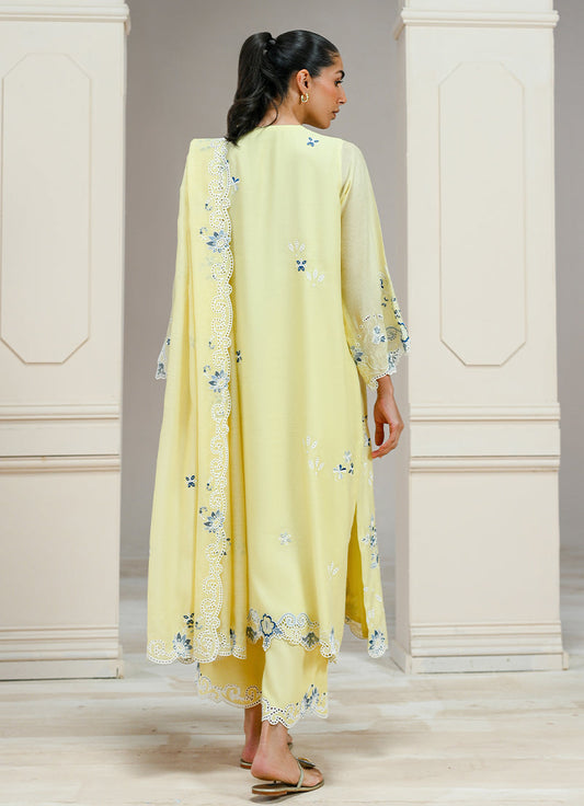 Embroidered 3 PC Suit