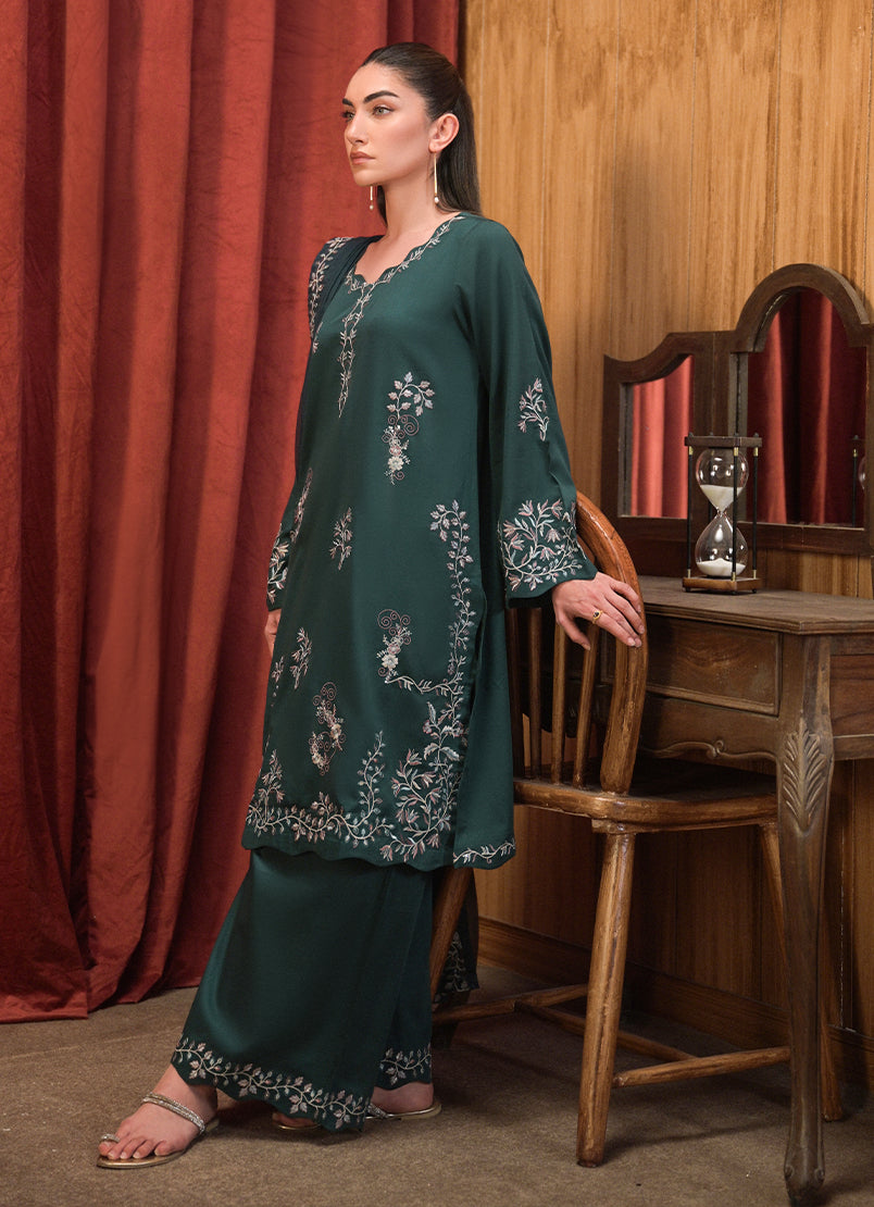 3 PC Embroidered Suit