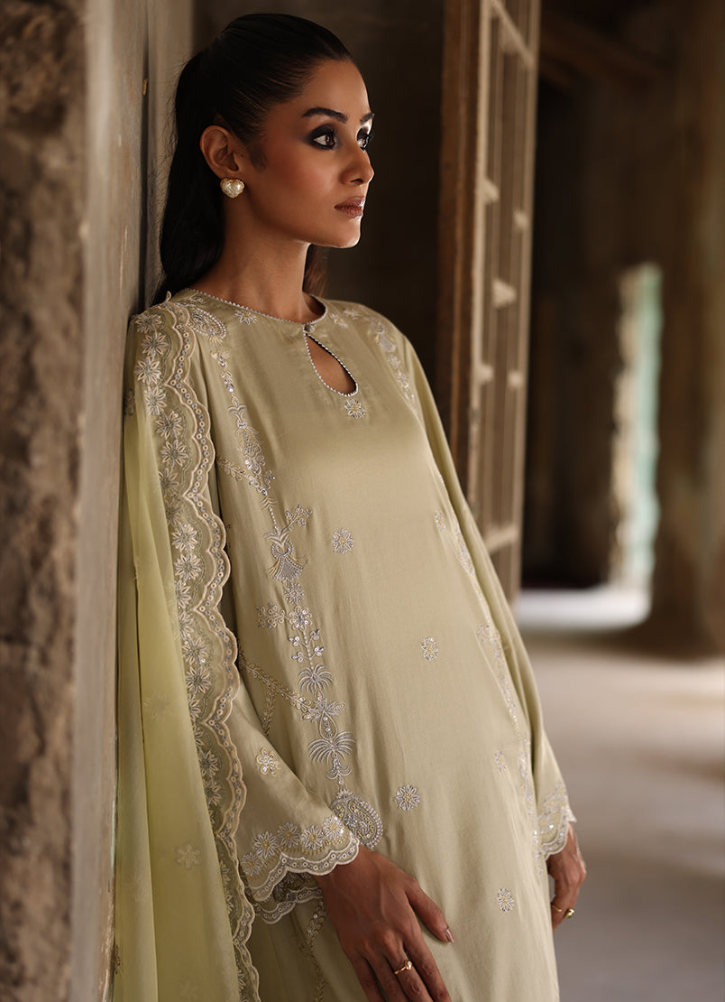 3 PC Embroidered Suit