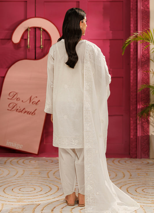 Embroidered 3 PC Suit