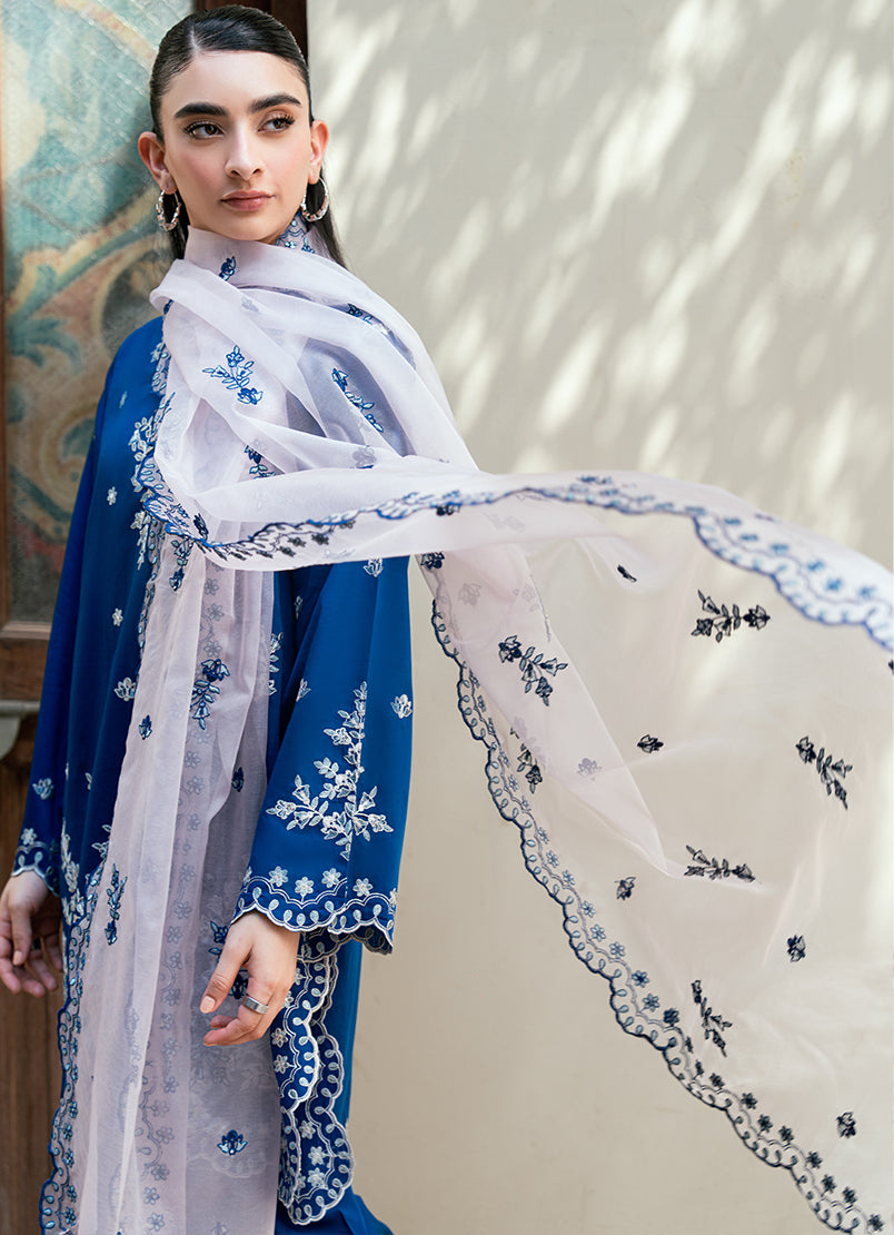 Embroidered 3 PC Suit