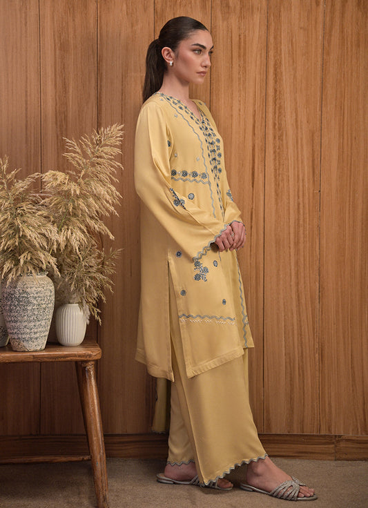3 PC Embroidered Suit