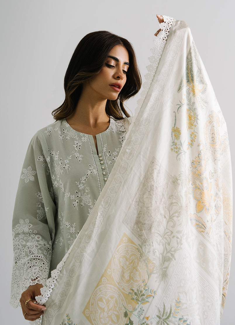 3 PC Embroidered Suit