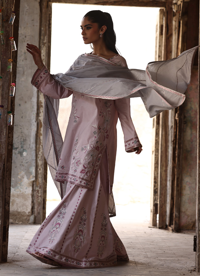3 PC Sitara Gharara Set