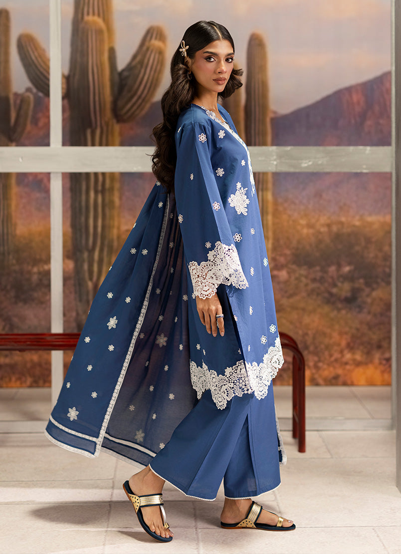 Embroidered 3 PC Suit