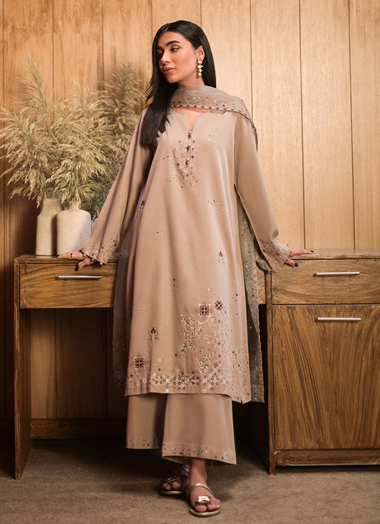 3 PC Embroidered Suit