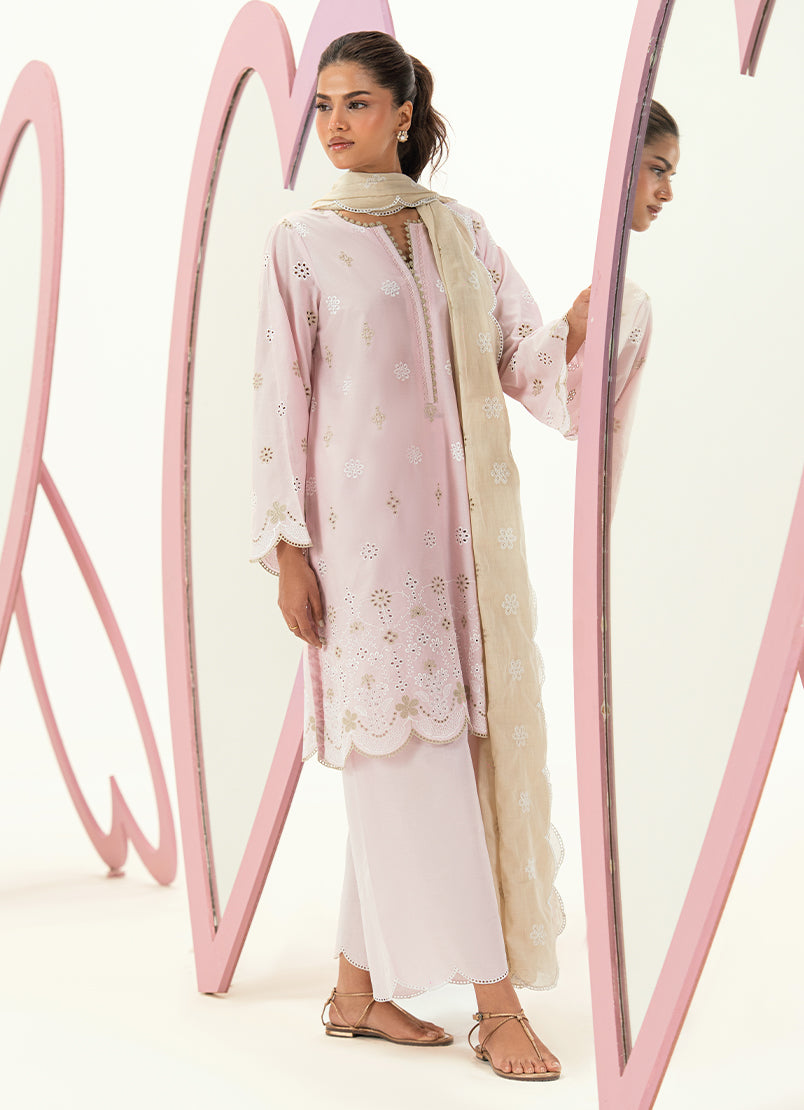 Embroidered 3 PC Suit
