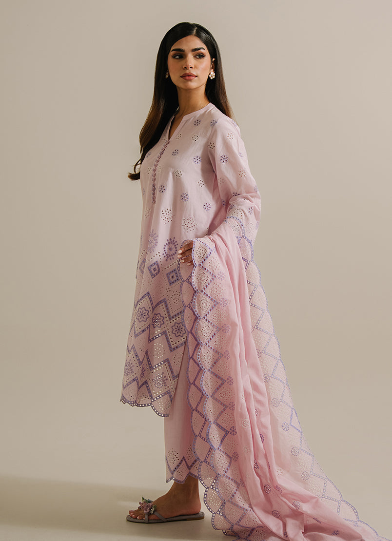 3 PC Embroidered Suit