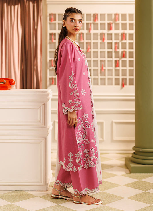 Embroidered 3 PC Suit
