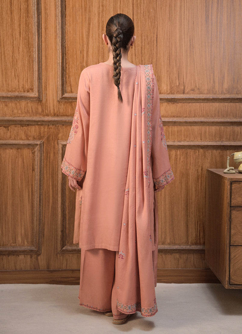 3 PC Embroidered Suit