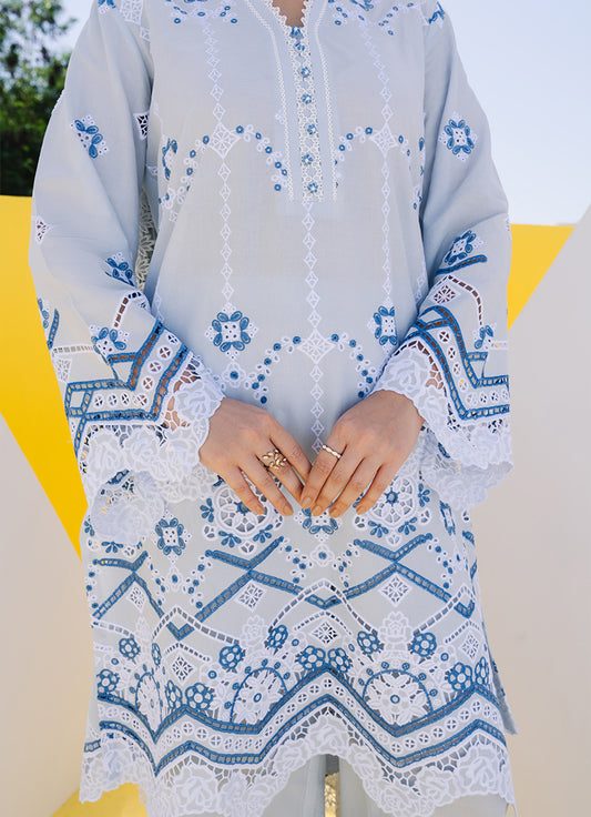Embroidered 3 PC Suit