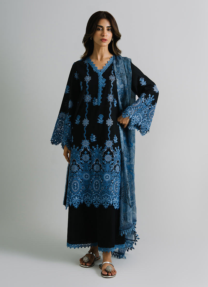 3 PC Embroidered Suit