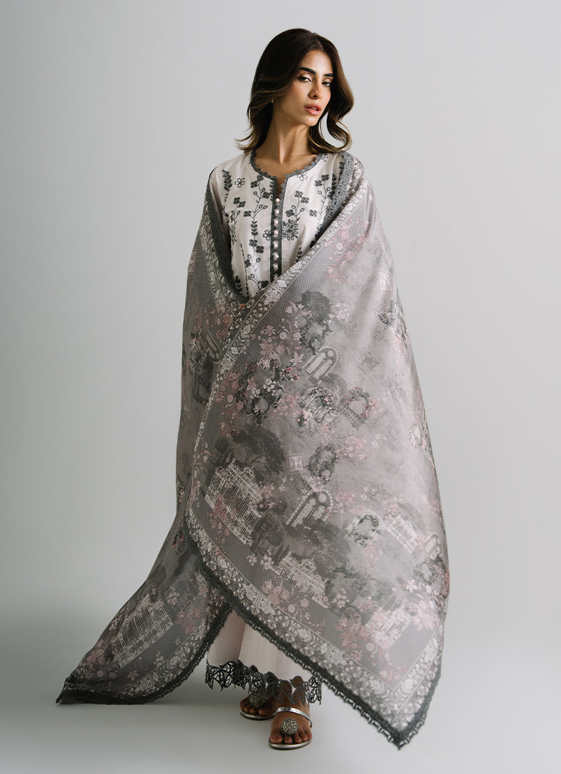 3 PC Embroidered Suit