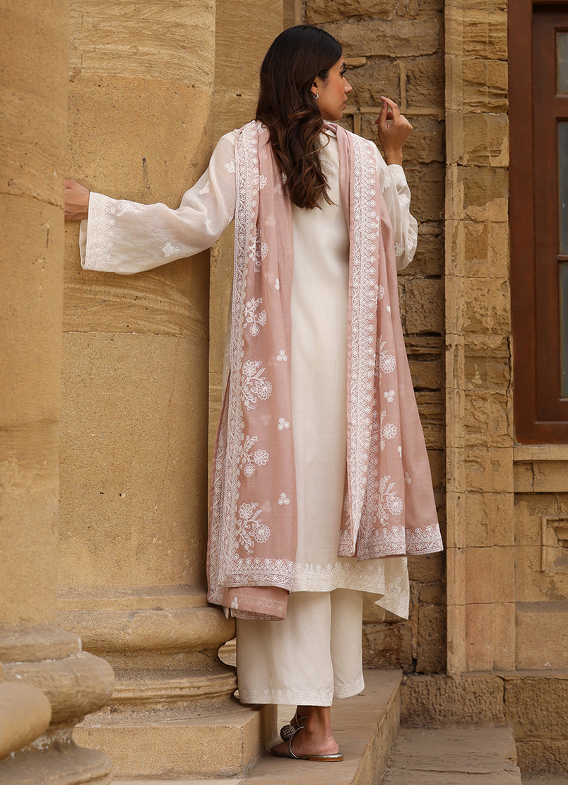 3 PC Embroidered Suit
