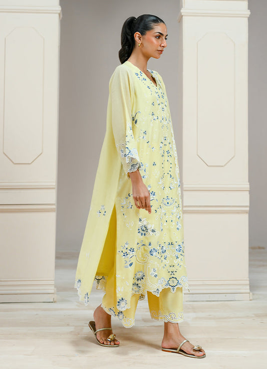 Embroidered 3 PC Suit