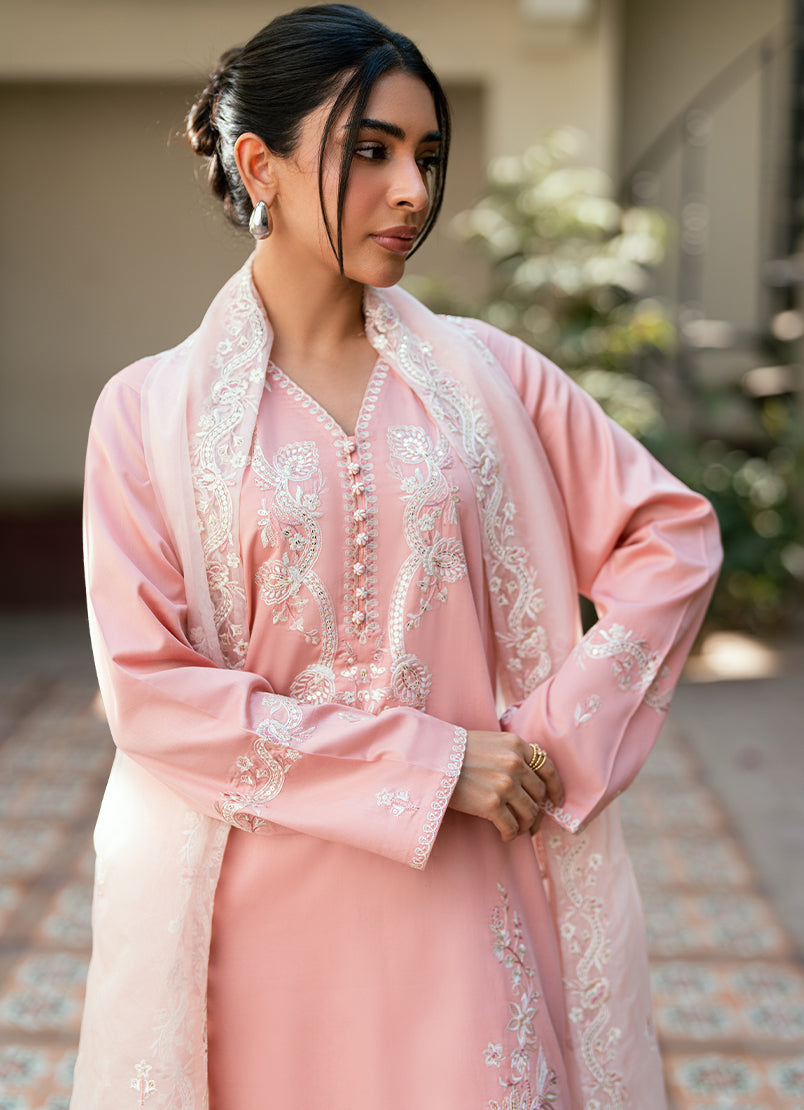 Embroidered 3 PC Suit