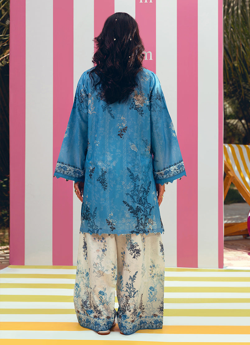 Printed Solid CO-ORD Set