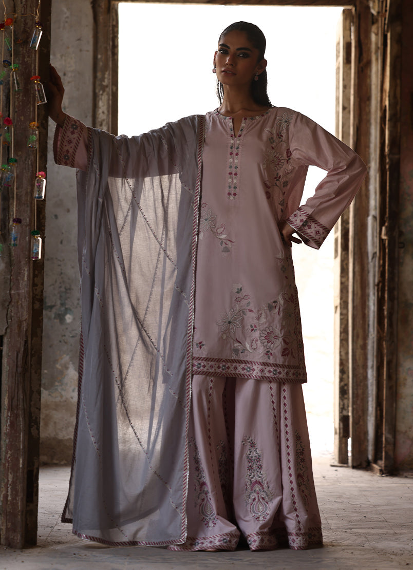 3 PC Sitara Gharara Set
