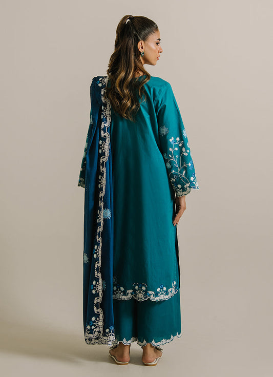 3PC Embroidered Suit