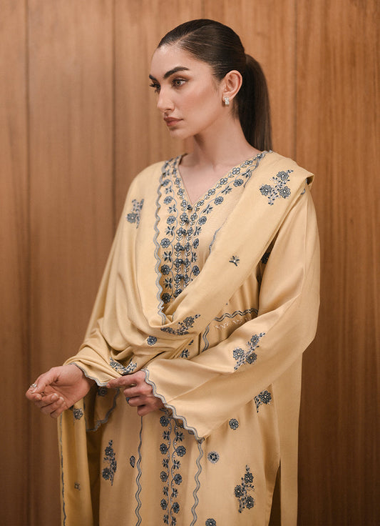 3 PC Embroidered Suit