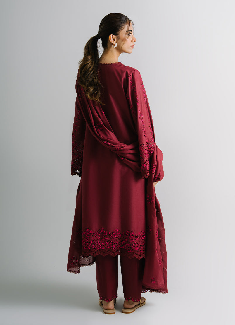 3 PC Embroidered Suit