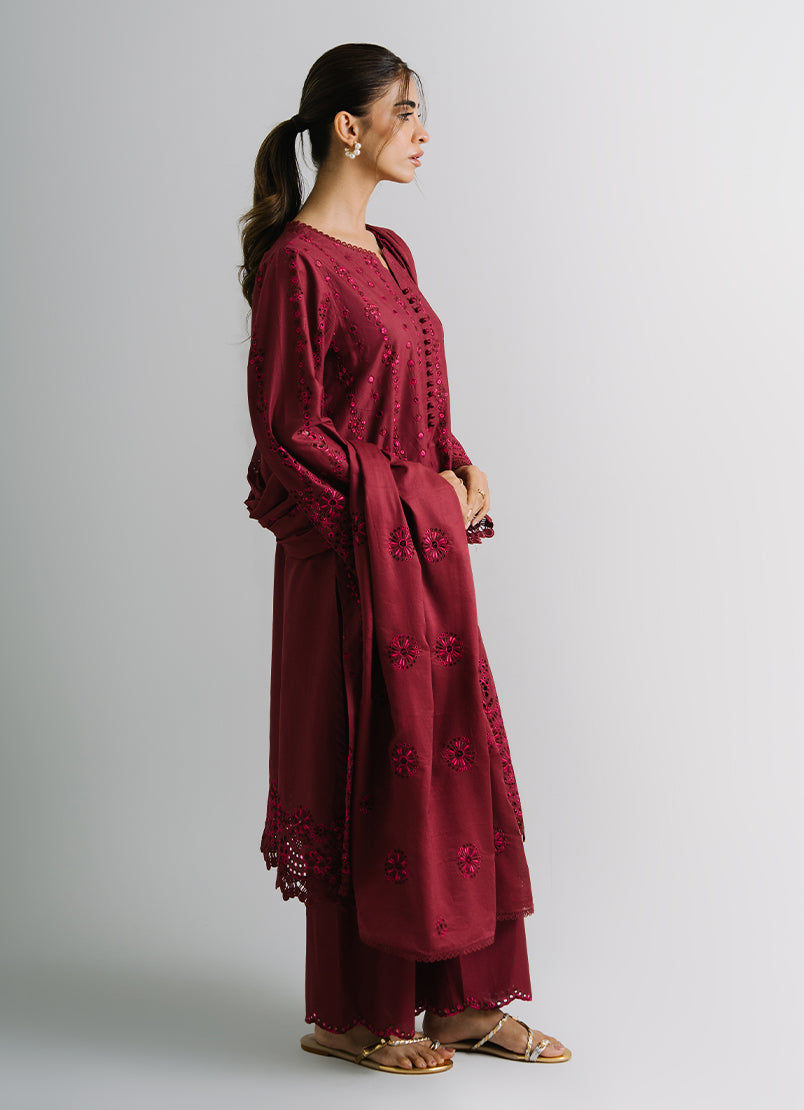 3 PC Embroidered Suit