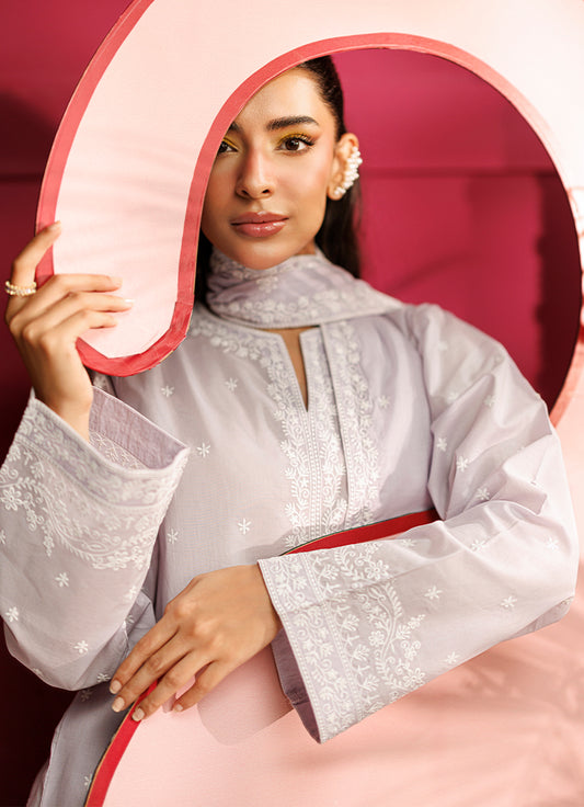 Embroidered 3 PC Suit