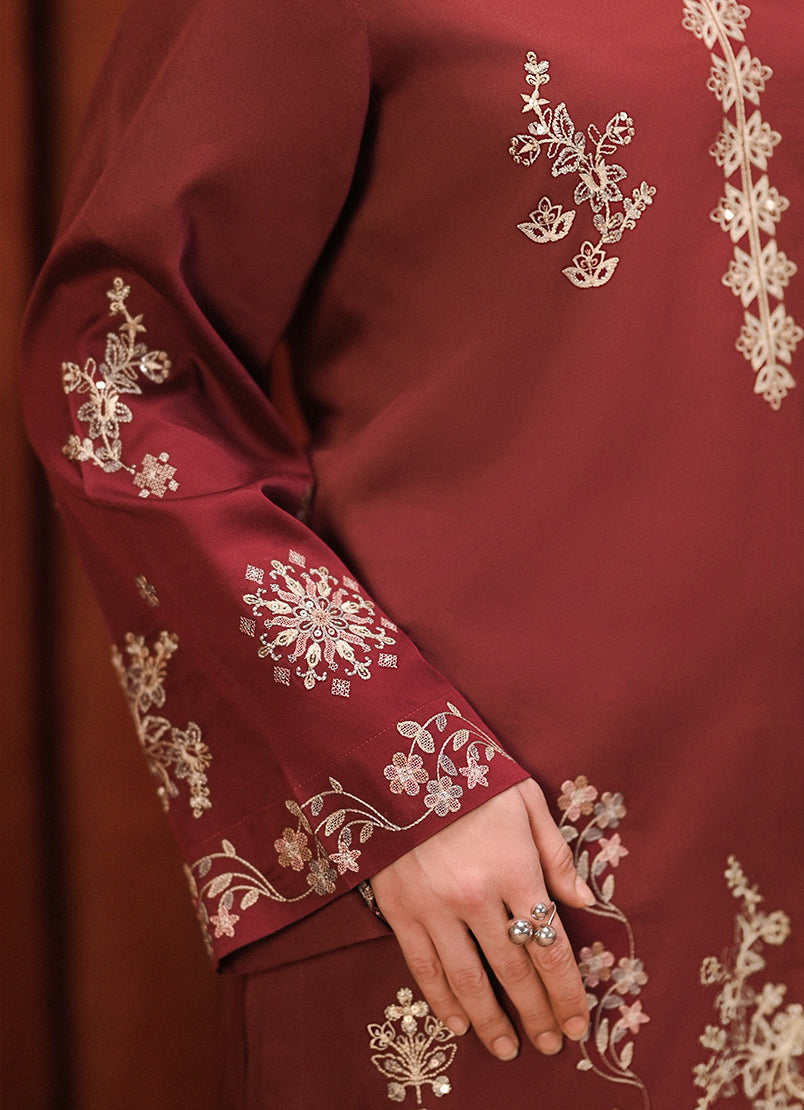 3 PC Embroidered Suit