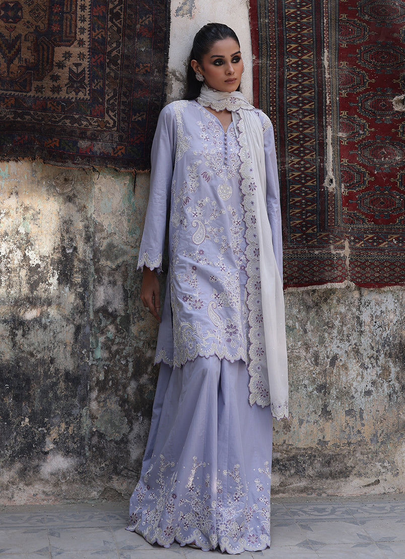 3 PC Mehar Gharara Set