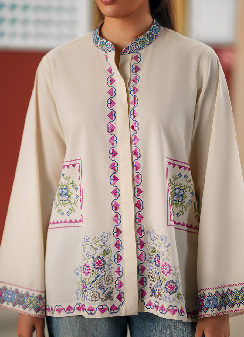 Embroidered Top