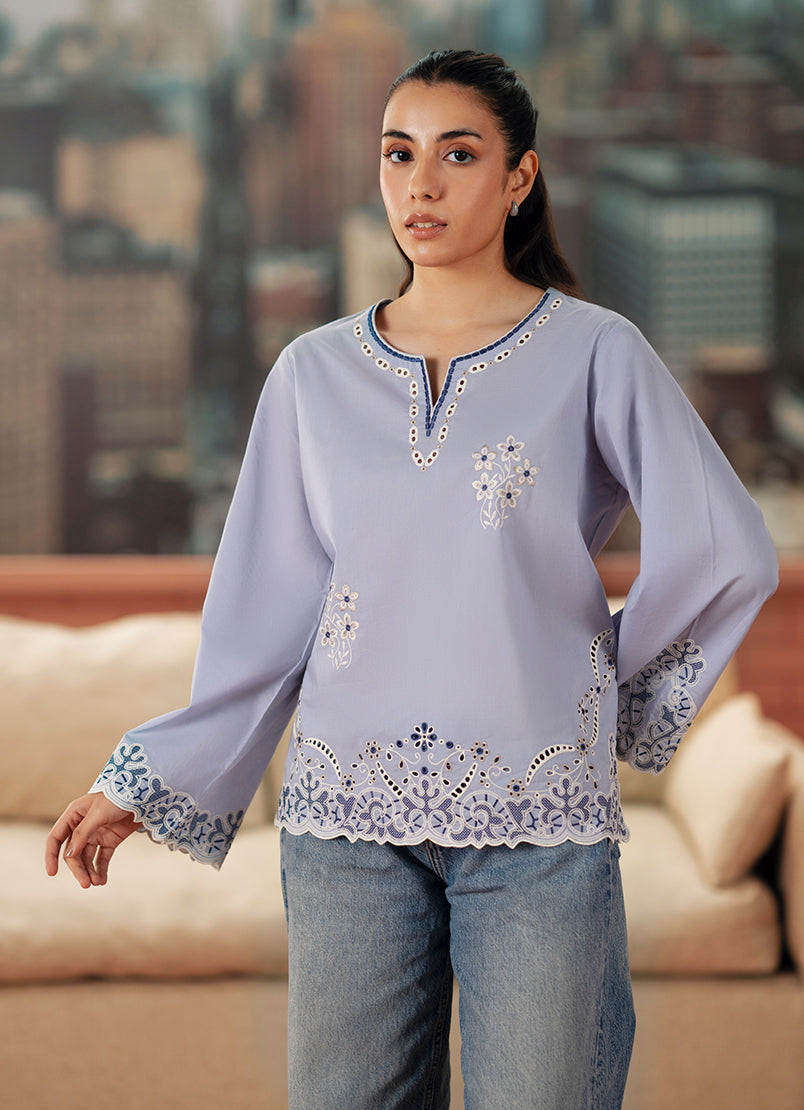 Embroidered Top