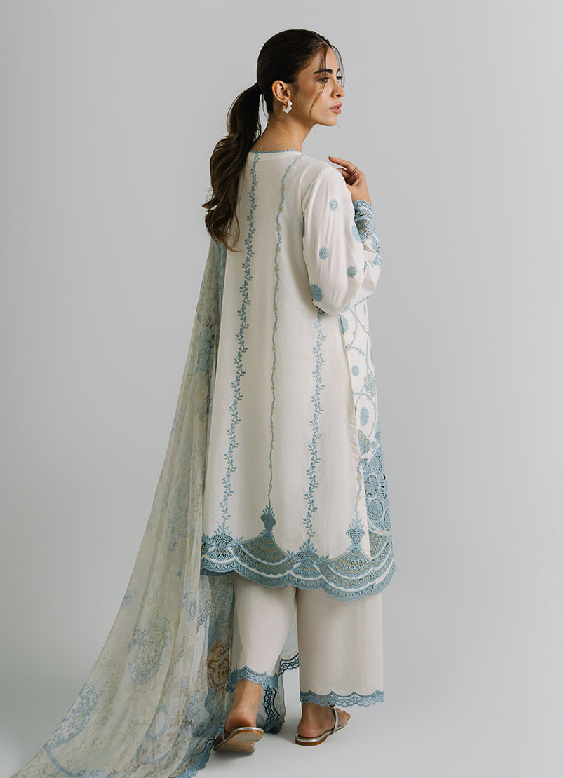 3 PC Embroidered Suit