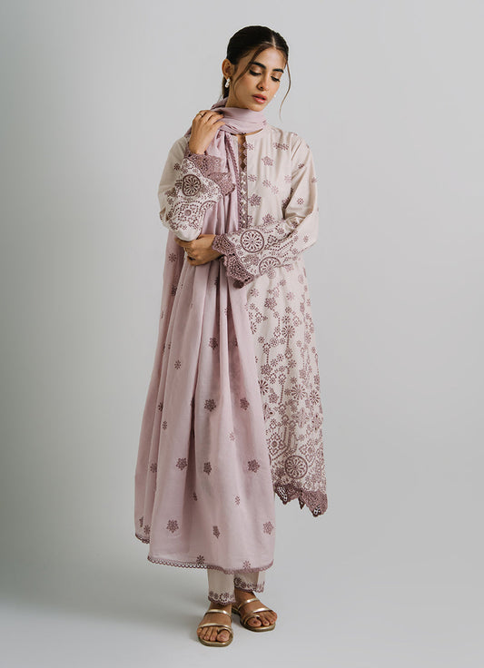 3 PC Embroidered Suit